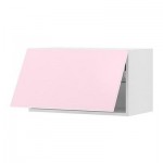 ФАКТУМ Горизонтальный навесной шкаф - Рубрик Аплод светло-розовый, 70x40 см