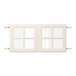 BODBYN пара дверец с петлями белый с оттенком 80x40 см BODBYN пара дверец с петлями белый с оттенком 80x40 см