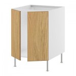 ФАКТУМ Напольн шкаф д раковины+2 двери - Норье дуб, 80 см ФАКТУМ Напольн шкаф д раковины+2 двери - Норье дуб, 80 см