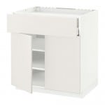 МЕТОД / МАКСИМЕРА Нплн шк д/врч пнл/ящ/плк/2дв - белый, Веддинге белый, 80x60 см