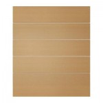 ЭДЕЛЬ Фронтальная панель ящика,5 штук - бук, 40x70 см