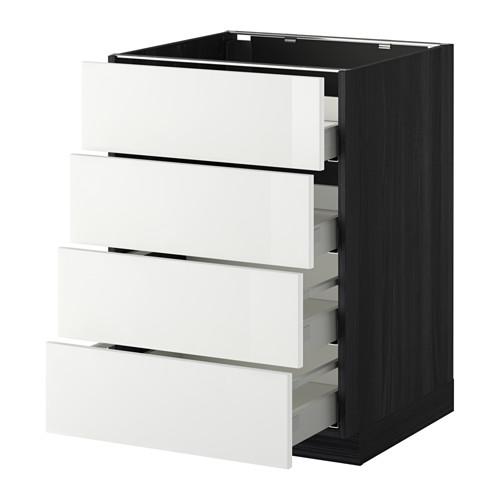 METOD напольн шкаф 4 фронт панели/4 ящика