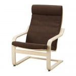 ПОЭНГ Подушка-сиденье на кресло - Шифтебу коричневый, Шифтебу коричневый