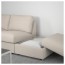 ВИМЛЕ 3-местный диван - с открытым торцом/Гуннаред бежевый