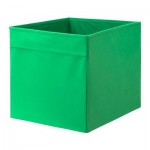 ДРЁНА Коробка - зеленый