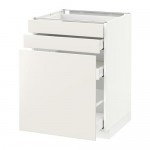 МЕТОД / МАКСИМЕРА Нплн шк с вдв мдл/2 фрнт - белый, Веддинге белый, 60x60 см