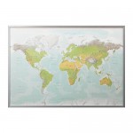 БЬЁРКСТА Картина с рамой - цвет алюминия