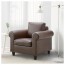 ФИКСХУЛЬТ Кресло - Кимстад темно-коричневый
