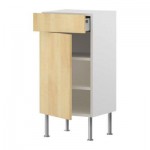 ФАКТУМ Напольн шкаф с полкой/ящиком/дверью - Нексус березовый шпон, 60x37 см ФАКТУМ Напольн шкаф с полкой/ящиком/дверью - Нексус березовый шпон, 60x37 см