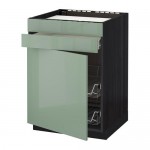 МЕТОД / ФОРВАРА Нплн шк д/врч пнл/ящ/2првл крзн - под дерево черный, Калларп глянцевый светло-зеленый МЕТОД / ФОРВАРА Нплн шк д/врч пнл/ящ/2првл крзн - под дерево черный, Калларп глянцевый светло-зеленый