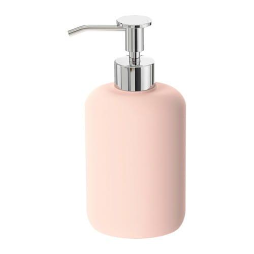 ЭКОЛЬН Дозатор для жидкого мыла - бледно-розовый