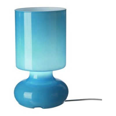 ЛИКТА Лампа настольная - бирюзовый