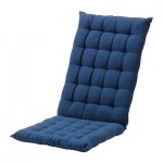 ХОЛЛО Подушка спинная/на сиденье - синий