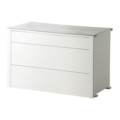 КОМПЛИМЕНТ Внутренний комод - белый, 100x58x62 см КОМПЛИМЕНТ Внутренний комод - белый, 100x58x62 см