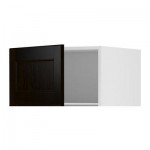 ФАКТУМ Верх шкаф на холодильн/морозильн - Рамшё черно-коричневый, 60x35 см