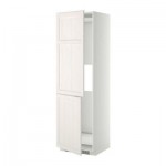 МЕТОД Выс шкаф д/холодильн или морозильн - 60x60x200 см, Лаксарби белый, белый