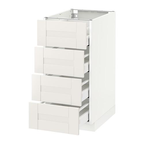 METOD/MAXIMERA напольн шкаф 4 фронт панели/4 ящика METOD/MAXIMERA напольн шкаф 4 фронт панели/4 ящика