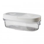IKEA 365+ контейнер+крышка д/сухих продуктов прозрачный/белый 0.3 л