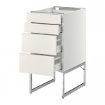 МЕТОД / МАКСИМЕРА Нплн шк 4 фронт/2 низк/2средн ящ - белый, Веддинге белый, 40x60x60 см МЕТОД / МАКСИМЕРА Нплн шк 4 фронт/2 низк/2средн ящ - белый, Веддинге белый, 40x60x60 см