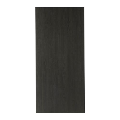 ЛАППВИКЕН Дверь - черно-коричневый