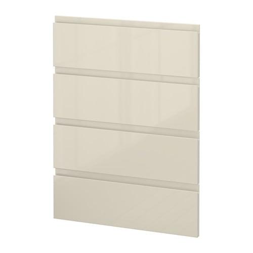 МЕТОД 4 фронтальн панели д/посудом машины - Воксторп глянцевый светло-бежевый МЕТОД 4 фронтальн панели д/посудом машины - Воксторп глянцевый светло-бежевый