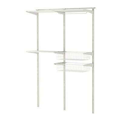 АЛЬГОТ Настенная шина/полки/сушилка