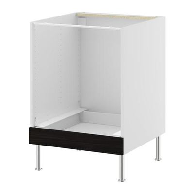 ФАКТУМ Напольный шкаф для духовки - Гношё черный ФАКТУМ Напольный шкаф для духовки - Гношё черный