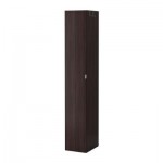 LILLÅNGEN шкаф высокий черно-коричневый 30x38x179 cm