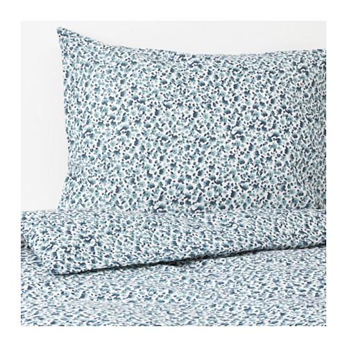VATTENMYNTA пододеяльник и 2 наволочки 200x200/50x60 cm