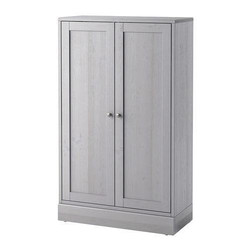 ХАВСТА Шкаф с цоколем - серый ХАВСТА Шкаф с цоколем - серый