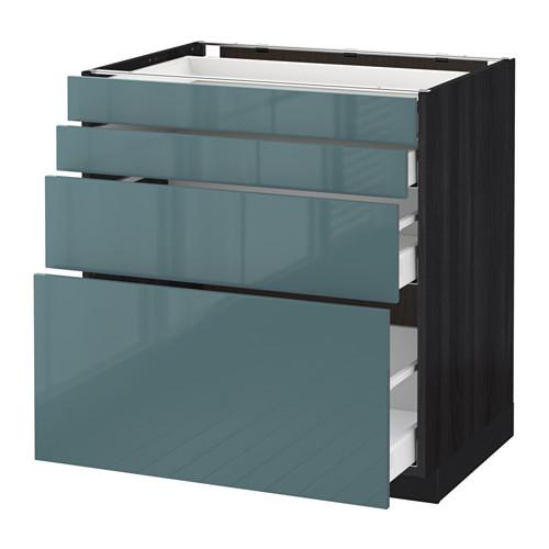 METOD/MAXIMERA напольн шкаф 4 фронт панели/4 ящика METOD/MAXIMERA напольн шкаф 4 фронт панели/4 ящика