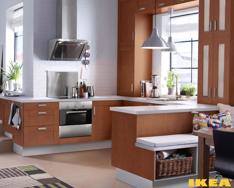 Интерьер кухни IKEA