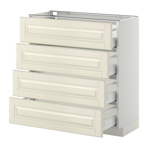 METOD/MAXIMERA напольн шкаф 4 фронт панели/4 ящика METOD/MAXIMERA напольн шкаф 4 фронт панели/4 ящика