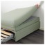 ВАЛЛЕНТУНА Секция дивана-кровати - Хилларед зеленый, Хилларед зеленый