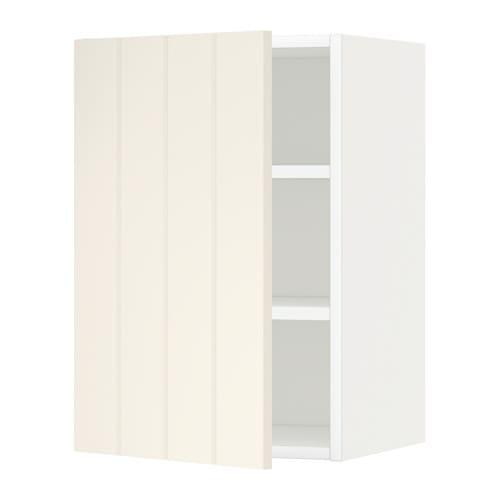 МЕТОД Шкаф навесной с полкой - белый, Хитарп белый с оттенком, 40x60 см МЕТОД Шкаф навесной с полкой - белый, Хитарп белый с оттенком, 40x60 см