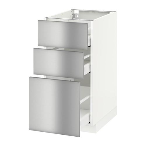 METOD/MAXIMERA напольный шкаф с 3 ящиками METOD/MAXIMERA напольный шкаф с 3 ящиками