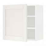 METOD шкаф навесной с полкой белый/Сэведаль белый 60x38.8x60 cm