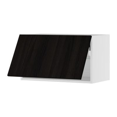 ФАКТУМ Горизонтальный навесной шкаф - Гношё черный, 70x40 см