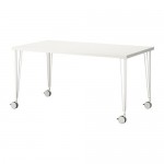 ЛИННМОН / КРИЛЛЕ Стол - белый