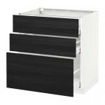 METOD/MAXIMERA напольный шкаф с 3 ящиками