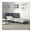 VALLENTUNA модульный диван-кровать Хилларед темно-серый