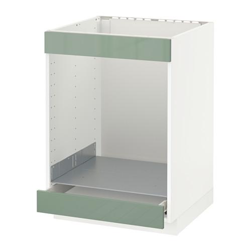 МЕТОД / ФОРВАРА Напол шк д/вароч панели+духовки/ящ - белый, Калларп глянцевый светло-зеленый МЕТОД / ФОРВАРА Напол шк д/вароч панели+духовки/ящ - белый, Калларп глянцевый светло-зеленый