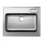 БУХОЛЬМЕН Одинарная накладная мойка