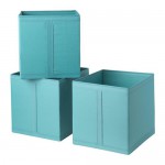 СКУББ Коробка - голубой, 31x34x33 см