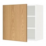 МЕТОД Шкаф навесной с полкой - белый, Экестад дуб, 60x60 см МЕТОД Шкаф навесной с полкой - белый, Экестад дуб, 60x60 см