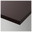 ЭКБИ ЕРПЕН Полка - черно-коричневый, 119x28 см