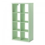 КАЛЛАКС Стеллаж - светло-зеленый