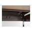 MICKE письменный стол черно-коричневый 142x50x75 cm