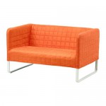 КНОППАРП 2-местный диван - оранжевый