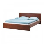 МАЛЬМ Каркас кровати - классический коричневый, 140x200 см